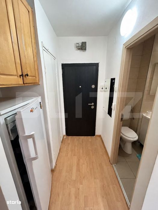 Garsoniera renovata, 28 mp, balcon, zona BIG Manastur
