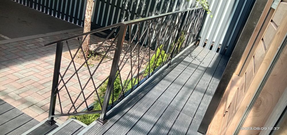 Террасная доска с установкой