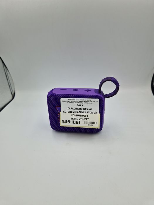 Boxa JBL GO 4 Garantie #54124