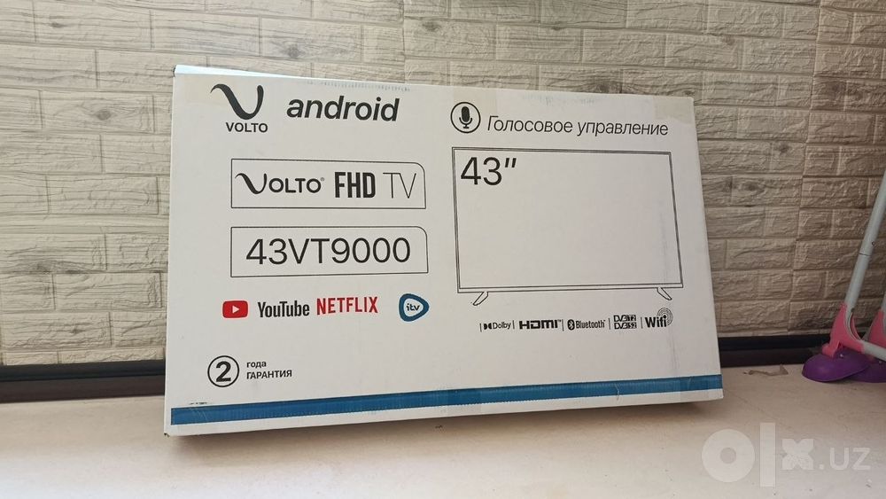 VOLTO 43VT9000 Smart TV sotiladi