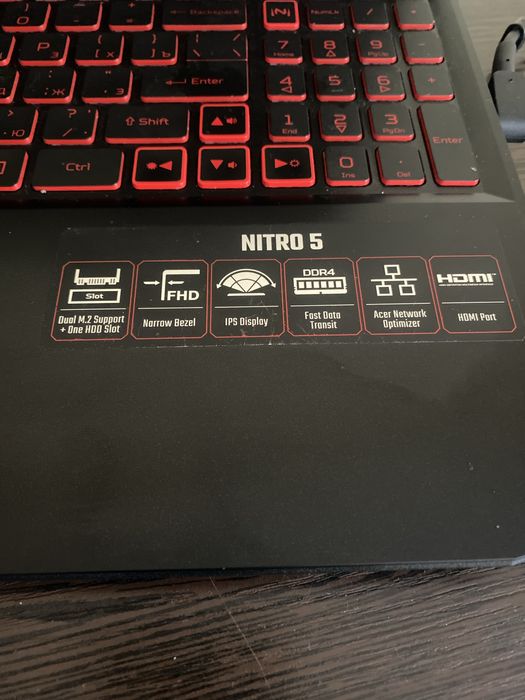 Продам ноутбук Aser nitro 5