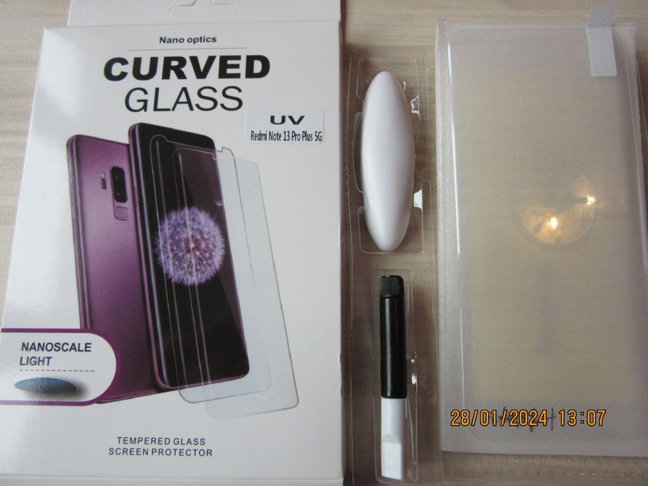 Xiaomi Redmi Note 14 Pro 13 Pro+ / UV Стъклен протектор с течно лепило