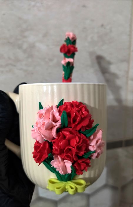 Cadouri-Căni personalizate cu decor din lut polymeric