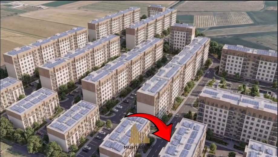 Продаётся новая 3-комнатная квартира 3/1/4 каробка | Sabzavot City