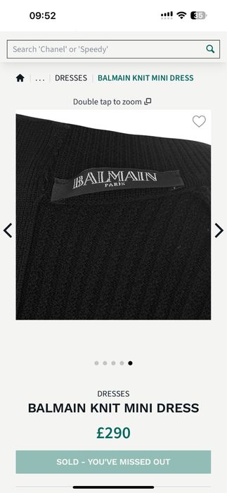 BALMAIN платье в шикарном состояний