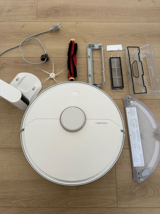 Aspirator robot Roborock S6 Pure, Mop, LiDAR, Google Assistant