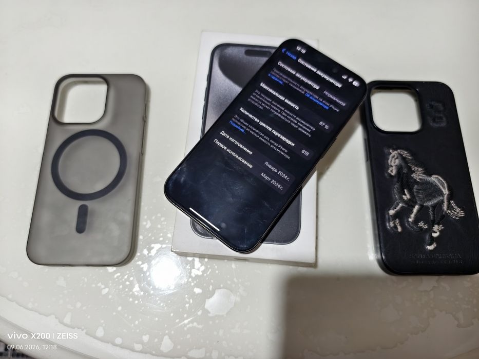 iPhone 15 Pro 256gb как новый