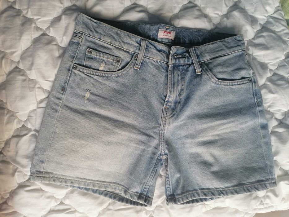 Дънкови къси гащи Pepe Jeans