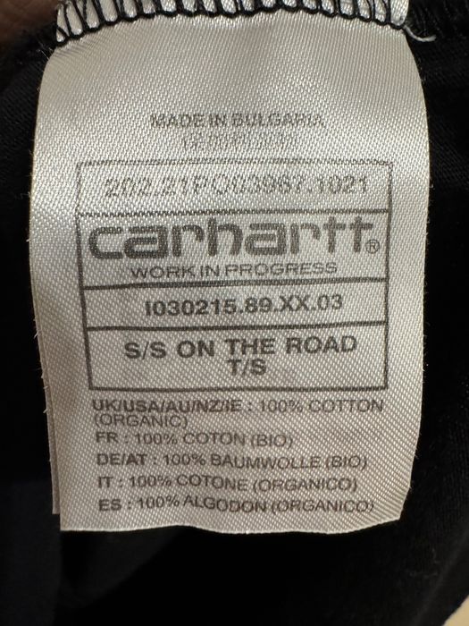 2 броя Carhartt T-Shirt Chase.Carhartt S/S On The Road T-Shirt Black.