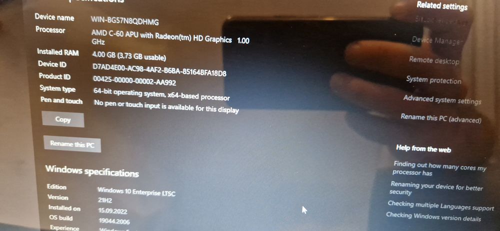 Laptop Acer Aspire One 722 albastru