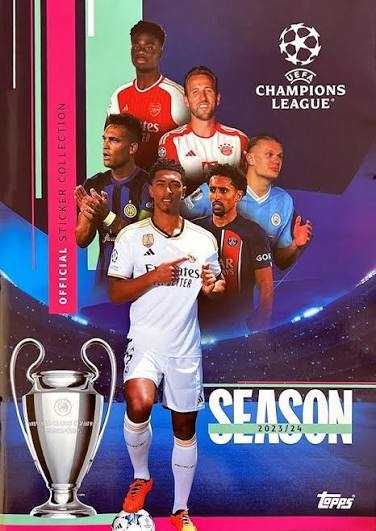 Албум Шампионска лига 2023/24 топс topps