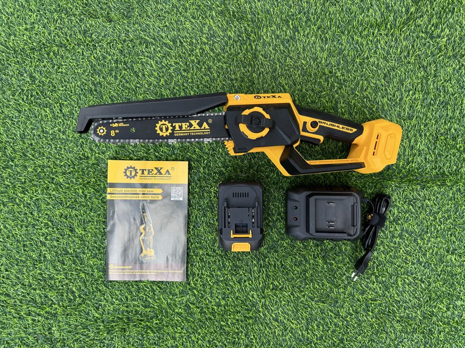 Аккумуляторная бесщёточная мини-пила «Texa»