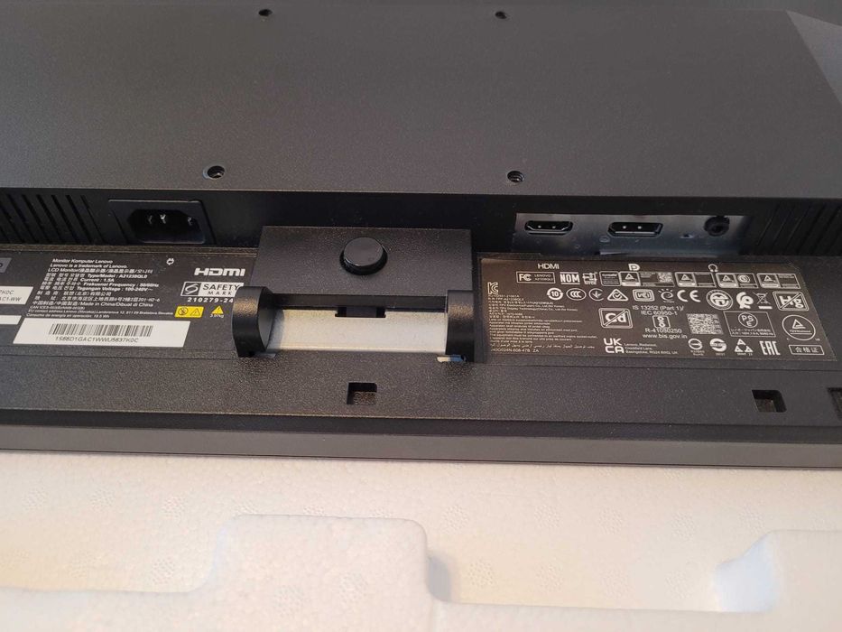 2 x Monitor Lenovo L24q-35, IPS 23.8", QHD 2560x1440, 75Hz, 4ms