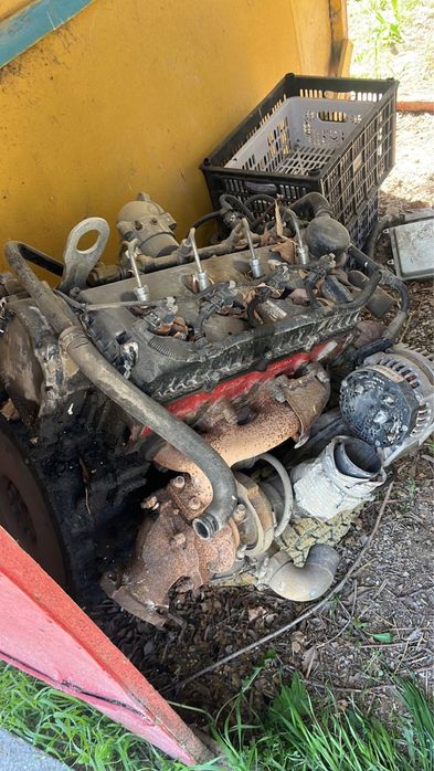 Мотор дизель газель  каминс 2,9 турбина  сборе все навесными коса все