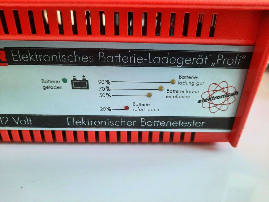 Redresor Auto Profesional Absaar „Profi” 8A / 12V cu Tester Baterie