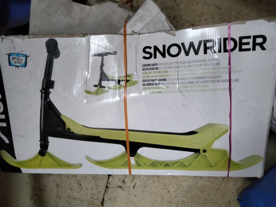 Санки, снегокат новый