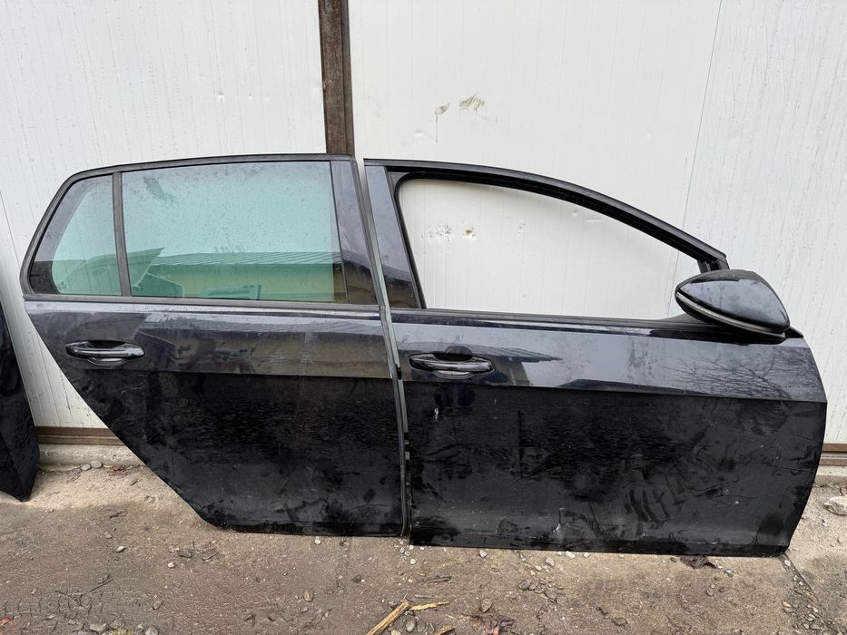 Usa stanga dreapta fata spate completa vw Golf VII negru