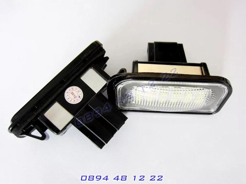 Mercedes C Class W203 Седан LED Диодни Плафони Заден Номер Осветление