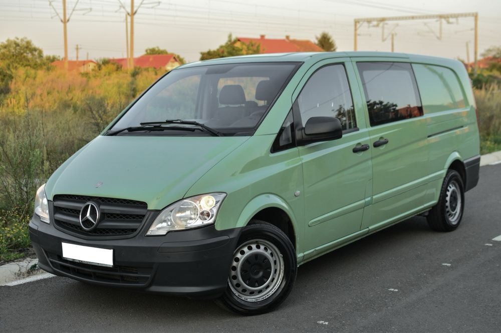 Mercedes Benz Vito 2.2CDi 136 Cp-Euro5-2012-Mixt-Clima-Carlig-Lung-