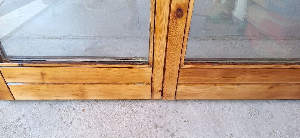 Vând usa lemn terasa