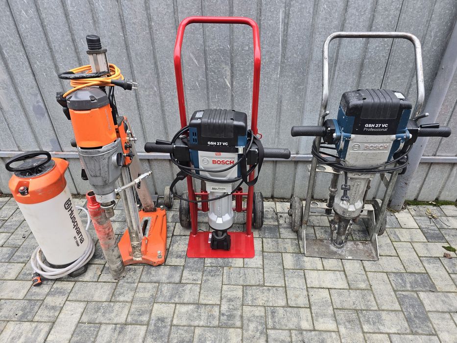 Masina de carotat Husqvarna Dm370 2024  Demolator Bosch Gsh 27 nou 202