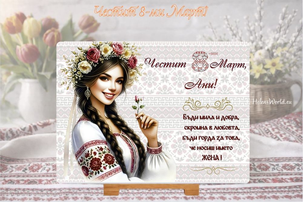 Персонализирана Стъклена дъска за рязане в кухнята