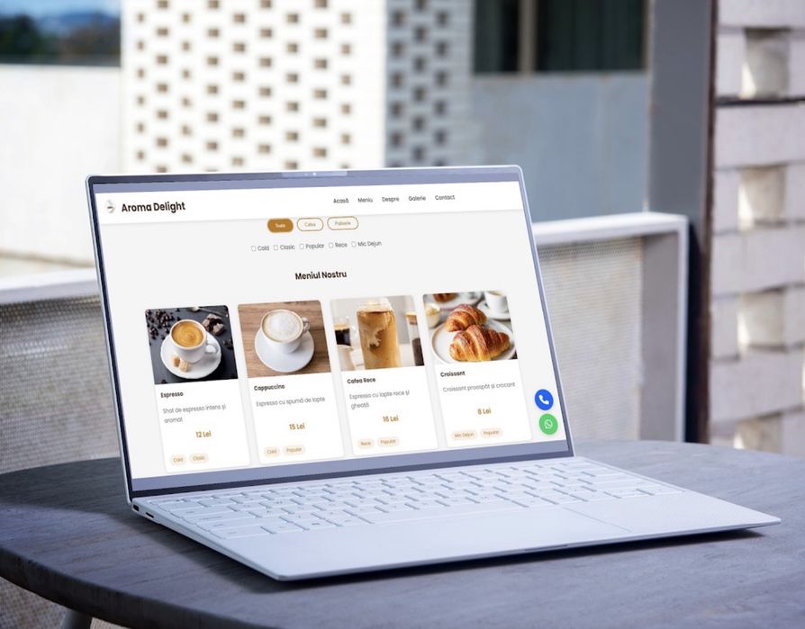 Creare site web