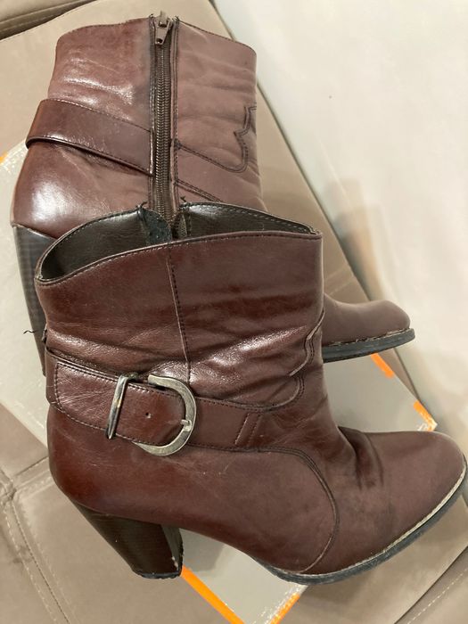 Ghete piele naturală - mărime 37