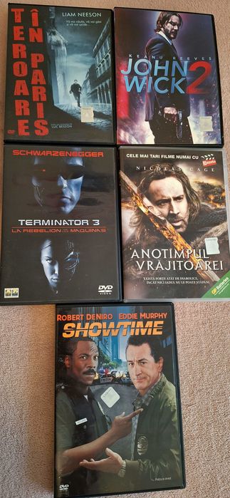 Lot 5 DVD-uri Actiune