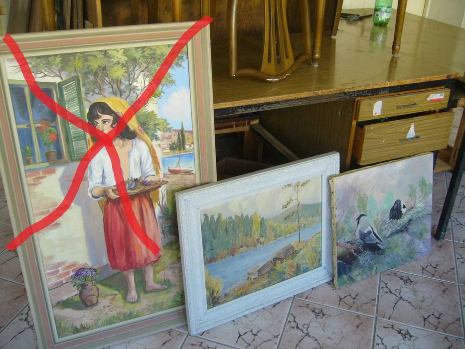 Стари Маслени Картини - Намалени