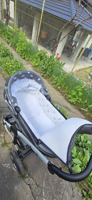 Детска количка 2в1,Junama DiamondV2,Glow04,Grey