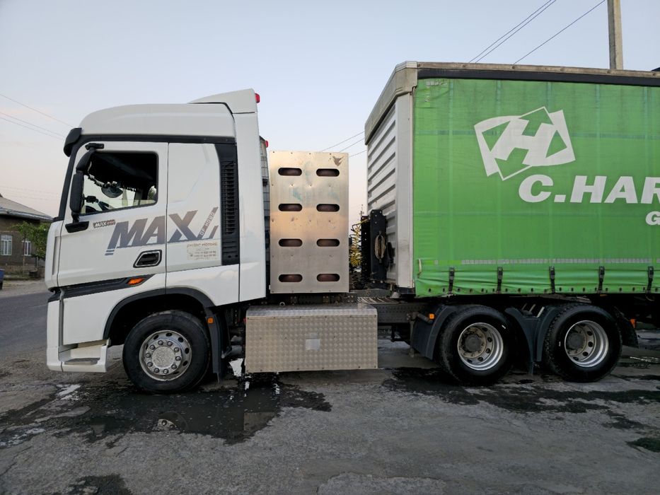 HOWO MAX 460 + CIMS Тентли Прицеп Сотилади