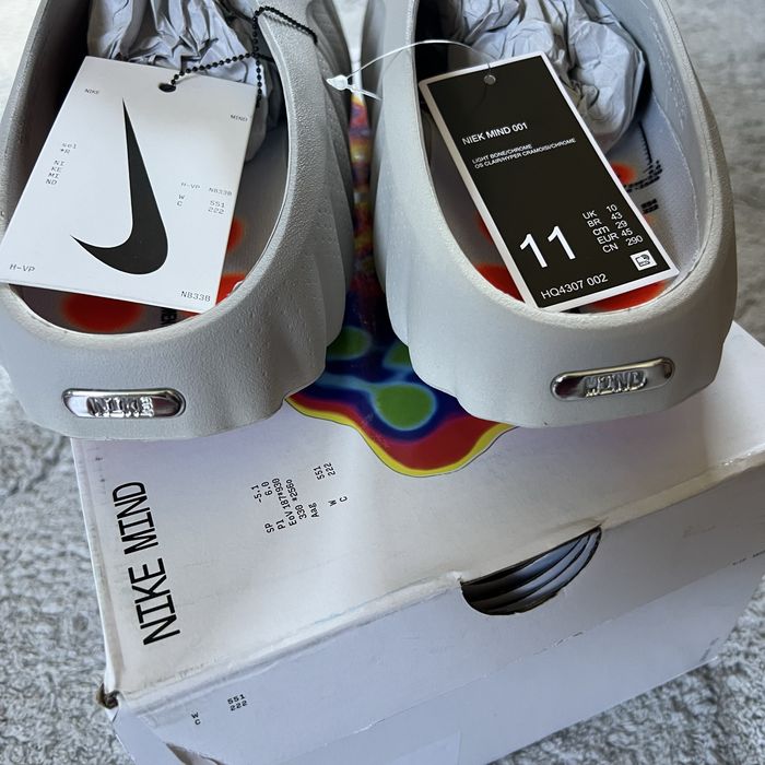 Slapi Nike Mind 001 Light Smoke Grey – Mărimea 45