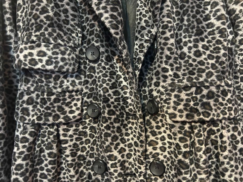 Дамско палто леопардово