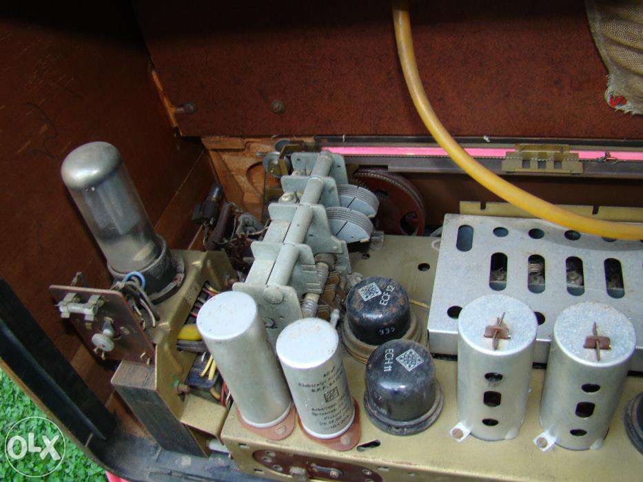 Radio Grundig pe lampi (Ansbach 38W), 1950 RARITATE!!! totul original