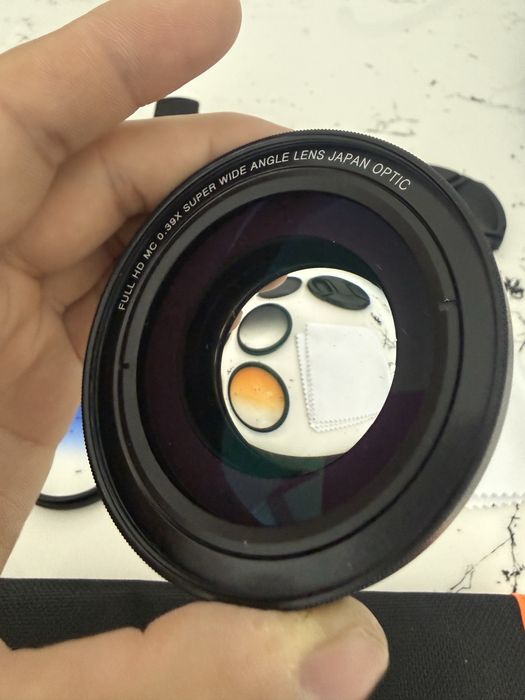 Макро объектив для фотоаппарат и телефона