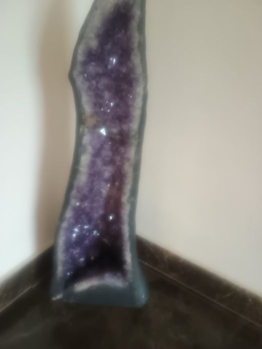 Vand roci cristal (flori de mina),geode ametist