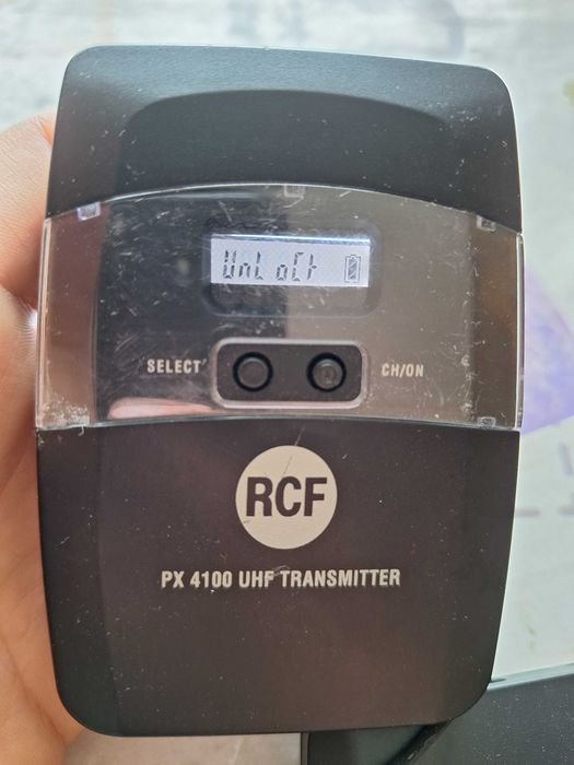 Професионални звукови трансмитери/микрофони RCF PX 4100 UHF