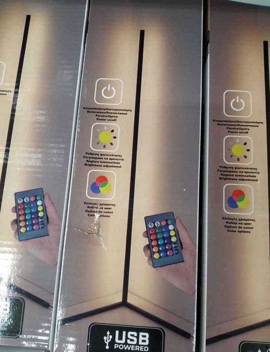 Настолно USB LED осветление лапма с дистанционно 28x2,3x140 см