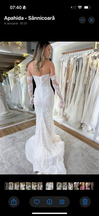 Rochie de mireasa tip sirena Royals