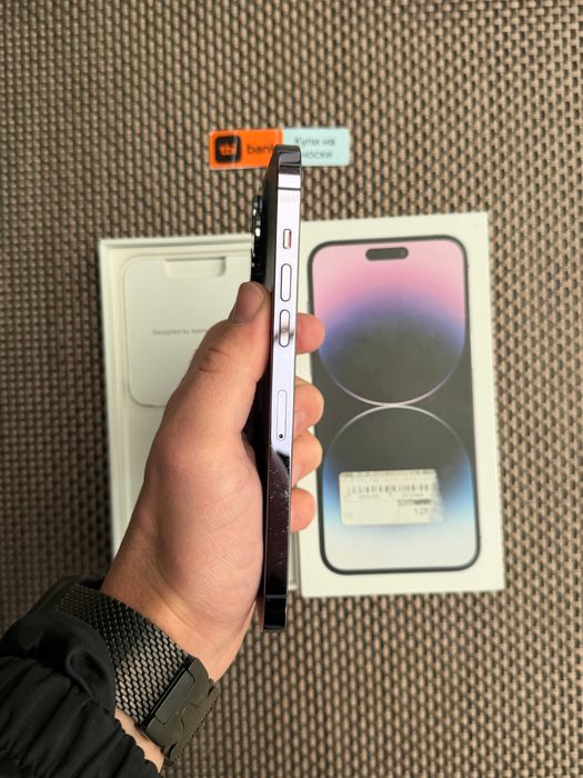 100% Батерия! iPhone 14 PRO MAX  Лизинг от 18€/мес deep purple 128gb лилав