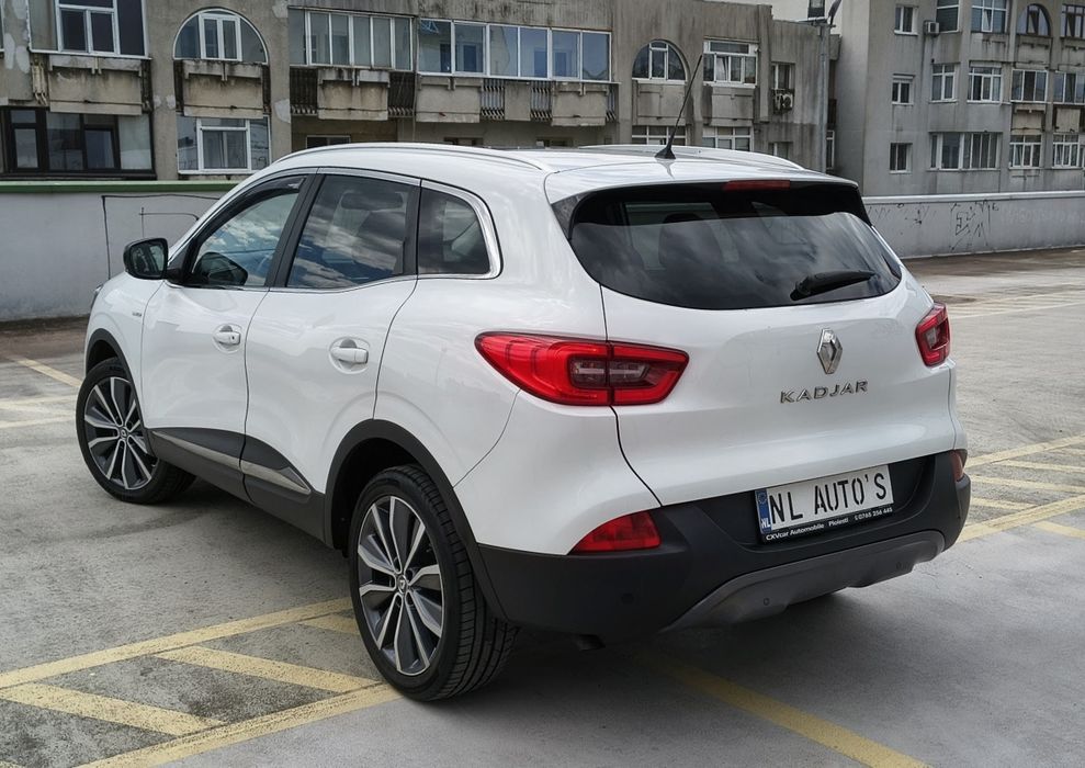 Renault Kadjar BOSE/2017/1.5 DCI/Euro6/Navi/Piele/Panoramic/Pure LED/Incalzire Scaune/Camera/110 CP/KeyLess/Istoric Service/TOP