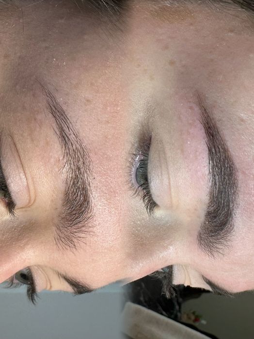 Правя красиви вежди и мигли