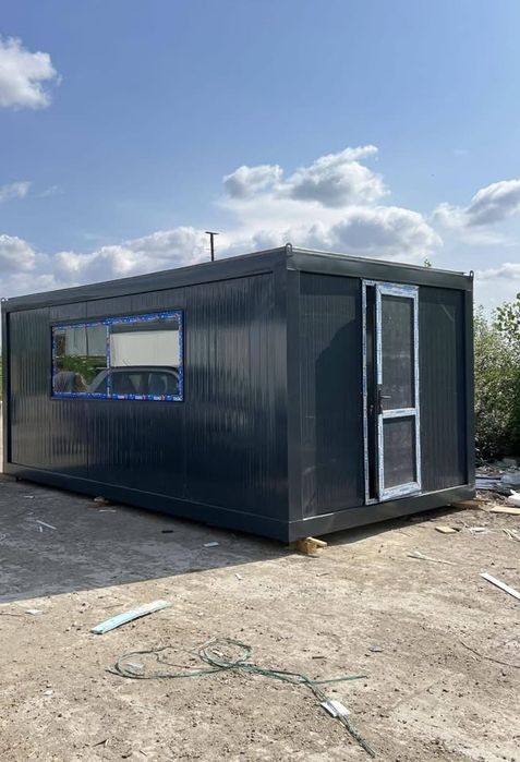 Soluție simplă pentru birou sau magazin – container modular – Ilfov