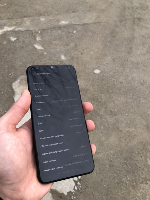 Vivo v20 4/64Gb Ideal Holatda  Aybi Yo’q Ishlab turgan telefon