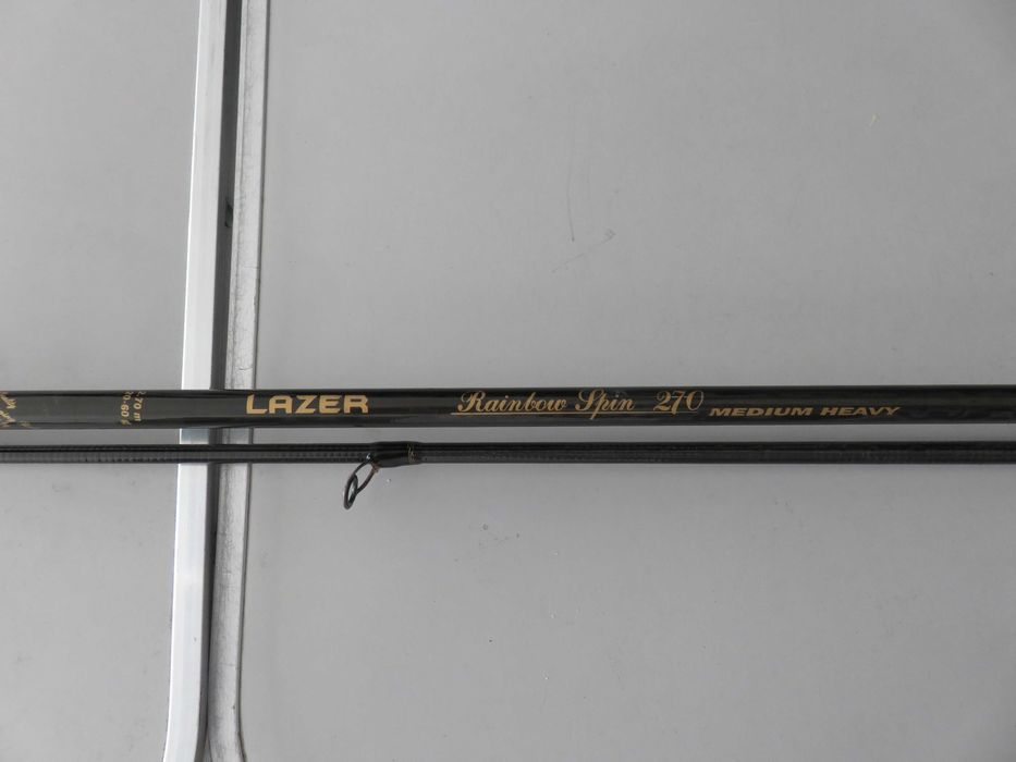Спининг въдици Yamaga Ballistick 85/16 и Lazer Rainbow Spin