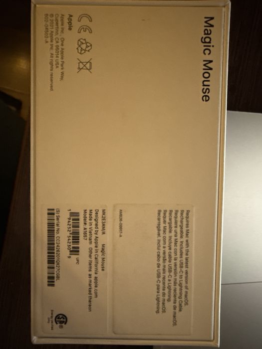 Magic Mouse 2024(Apple)