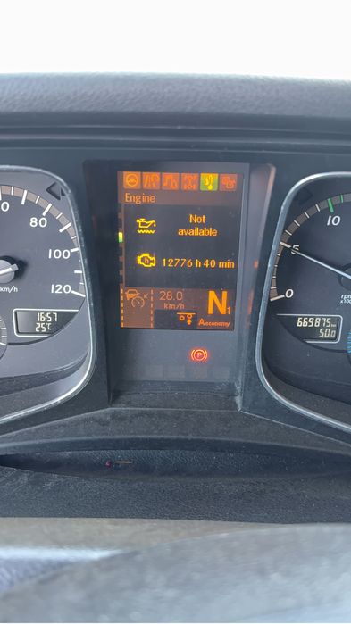 Mercedes Actros 2542 Bdf variante schimb