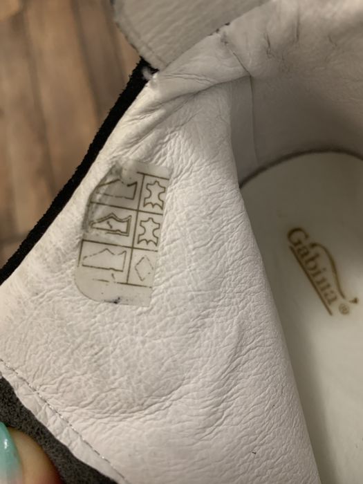 Дамски обувки от естествена кожа на Gabina, размер 38