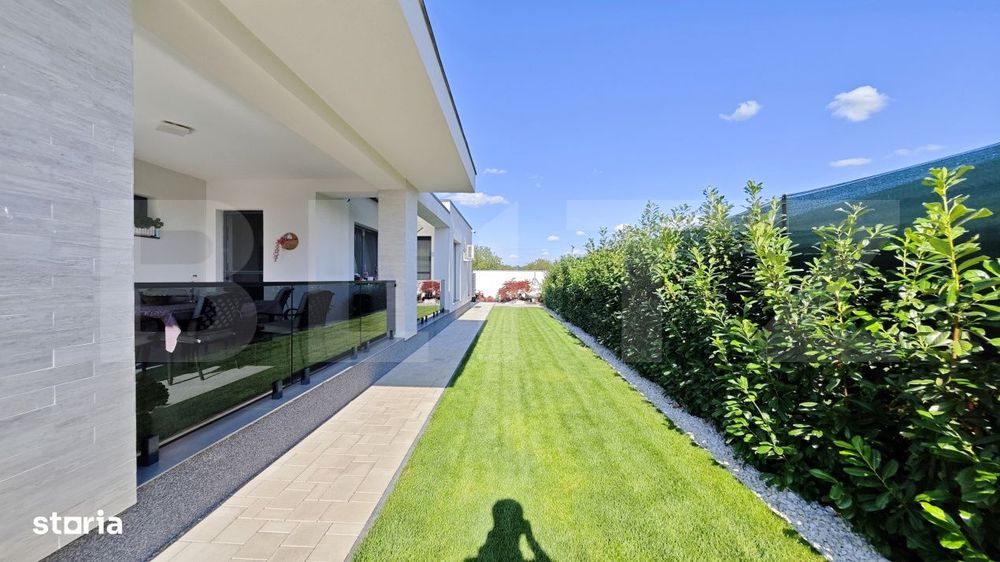 Casa mediteraneana cu piscina incalzita | Podgoria | 120 mp utili | Te